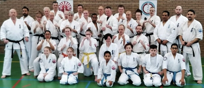 Karate Vlaardingen groepsfoto